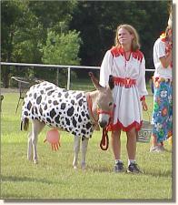 Windcrest Little Vegas & Brittney winning the costume class!